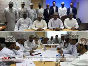 Holding a training course for experts and managers of Oman Electricity Network Operators in Oman