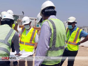 Top Management of OETC visited Monenco Projects